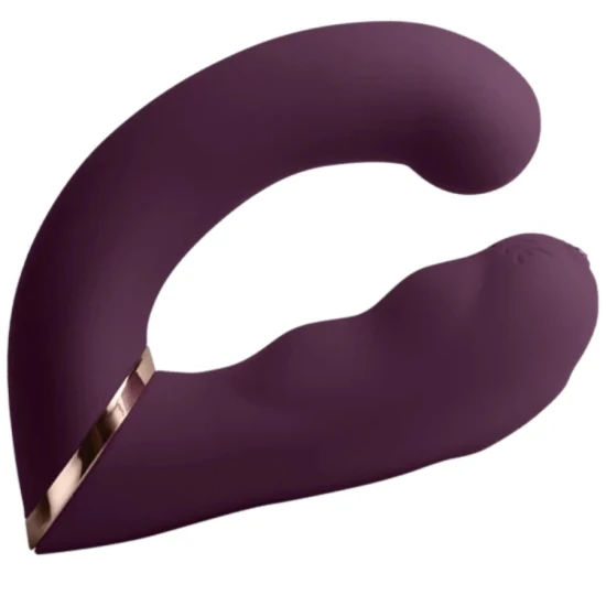 Vibrator dual G-spot și clitoris, Purple