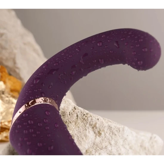 Vibrator dual G-spot și clitoris, Purple