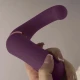 Vibrator dual G-spot și clitoris, Purple