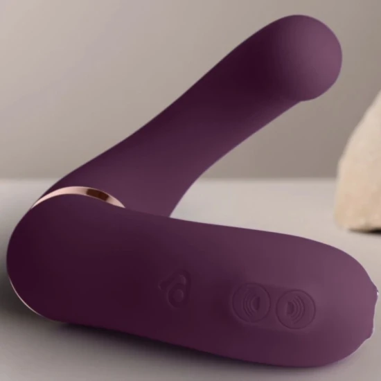 Vibrator dual G-spot și clitoris, Purple