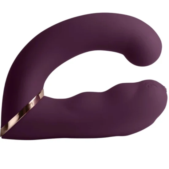 Vibrator dual G-spot și clitoris, Purple