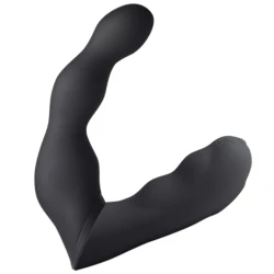 Adaptor vibrator anal și pentru prostată, Negru