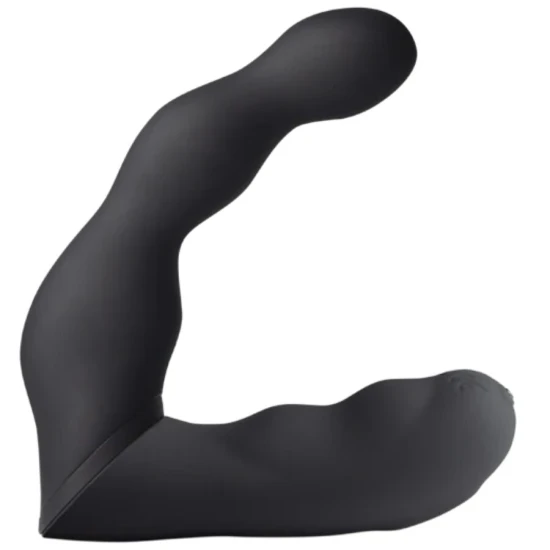 Adaptor vibrator anal și pentru prostată, Negru