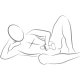 Masturbator flexibil, Negru