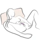 Vibrator Compact - 10 Moduri, Roz, Unic