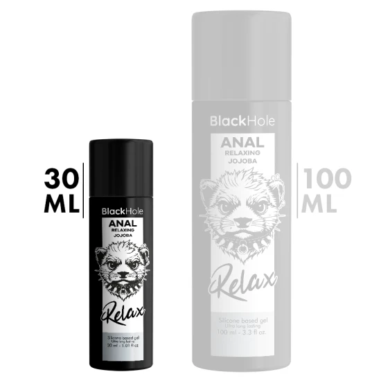 Gel relaxant pentru anal, Jojoba, bază de silicon, 30 ml