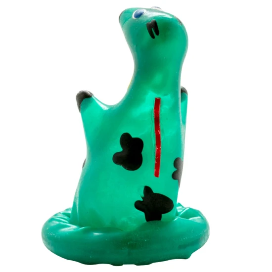 Set de prezervative decorative pictate manual, Monstrul din Loch Ness