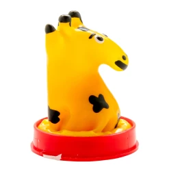 Prezervative decorative pictate manual, Girafă