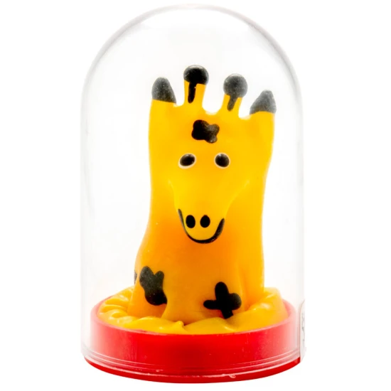 Prezervative decorative pictate manual, Girafă
