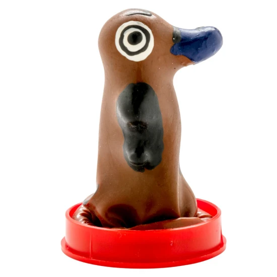 Set de prezervative decorative pictate manual, PlatyPus