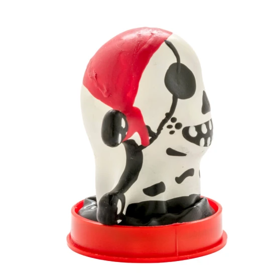 Set de prezervative decorative pictate manual, Pirate