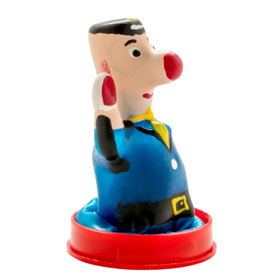 Set de prezervative novelty pictate manual, model Polițist