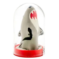 Set de prezervative novelty pictate manual, model rechin, Culoare