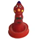Set de prezervative decorative pictate manual, Model vierme