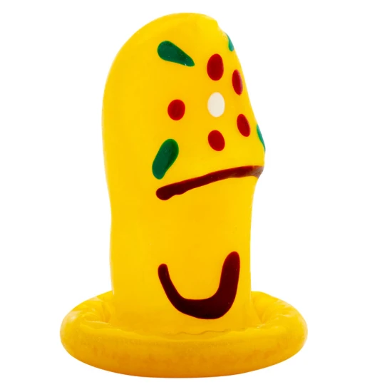 Set de prezervative decorative pictate manual, Clog