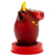 Set de prezervative cu design pictat manual, model Bull, Roz
