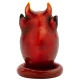 Set de prezervative cu design pictat manual, model Bull, Roz