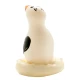 Set de prezervative decorative pictate manual, model Pinguin
