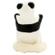 Set de prezervative decorative pictate manual, model Panda, Roz/Negru