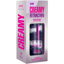 Crema și gel sărutabil, aromă de mure, 100 ml