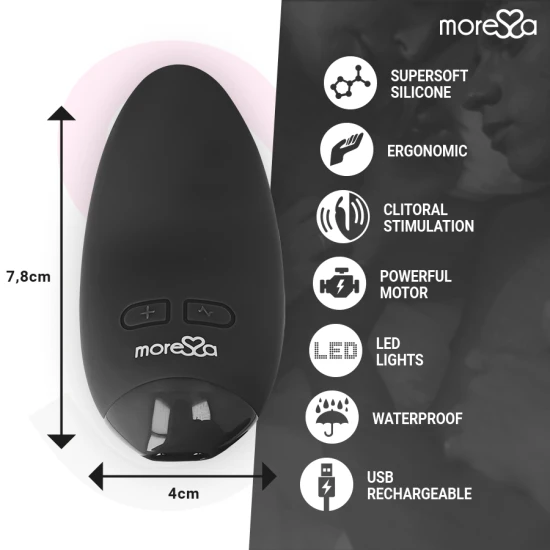Vibrator Blossom, negru