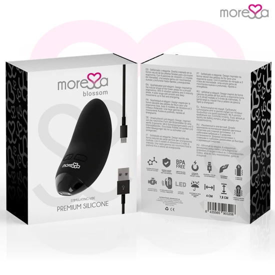 Vibrator Blossom, negru