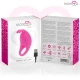 Brad premium cu inel vibrator din silicon, reîncărcabil, Roz