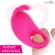 Brad premium cu inel vibrator din silicon, reîncărcabil, Roz