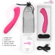 Celso Premium, vibrator cu silicon premium, reîncărcabil, roz