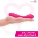 Vibrator tip Druso, silicon premium, reîncărcabil