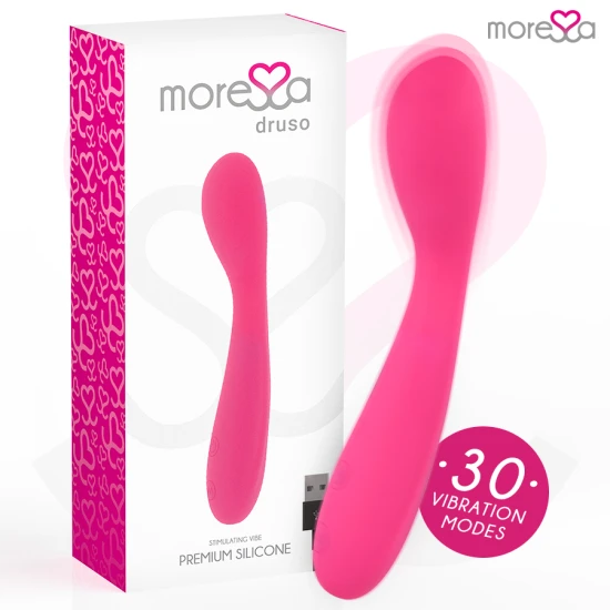 Vibrator tip Druso, silicon premium, reîncărcabil