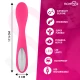 Vibrator tip Druso, silicon premium, reîncărcabil