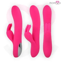 Ethan Premium, vibrator cu silicon premium, reîncărcabil, Roz