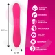 Ethan Premium, vibrator cu silicon premium, reîncărcabil, Roz