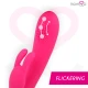Vibrator tip iepuraș, silicon premium, reîncărcabil, Roz