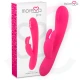 Vibrator tip iepuraș, silicon premium, reîncărcabil, Roz