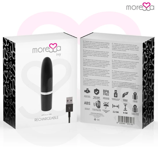 Vibrator stimulator tip travel, Negru
