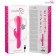 Vibrator premium cu rotație multiplă, Roz