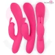 Telmo Premium, vibrator iepuraș din silicon, reîncărcabil, Roz