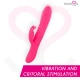 Jucărie sexuală tip vibrator premium reîncărcabil din silicon, Roz