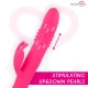 Jucărie sexuală tip vibrator premium reîncărcabil din silicon, Roz