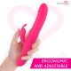 Jucărie sexuală tip vibrator premium reîncărcabil din silicon, Roz