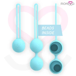Set premium bile vaginale OSIAN, Turquoise
