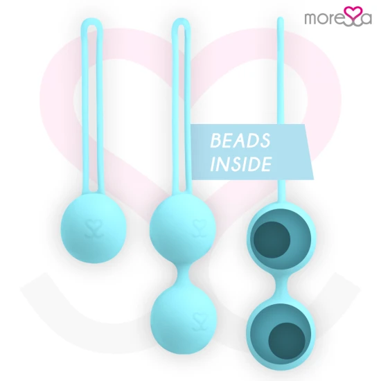 Set premium bile vaginale OSIAN, Turquoise