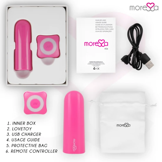 Vibrator cu telecomandă, Roz