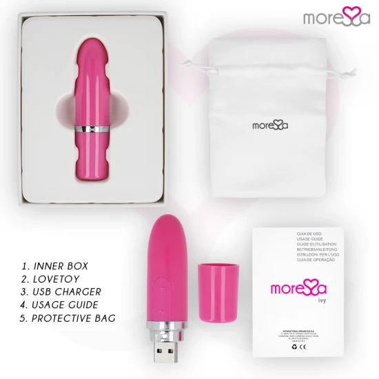 Vibrator stimulator tip travel, Roz