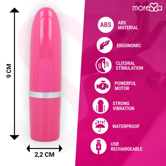 Vibrator stimulator tip travel, Roz