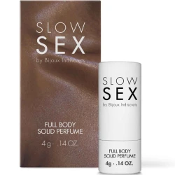 BIJOUX - Parfum solid pentru corp, Slow Sex, Roz