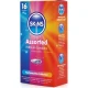 Pachet de prezervative premium asortate, 16 bucăți