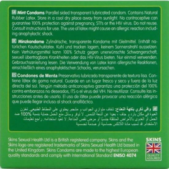 Prezervative Tip Premium, Mint